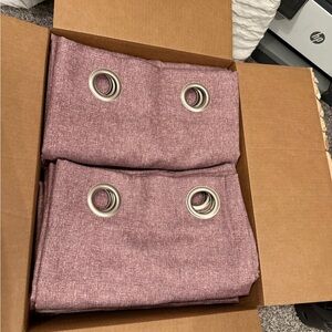 Textured Curtain Panels  with Grommets